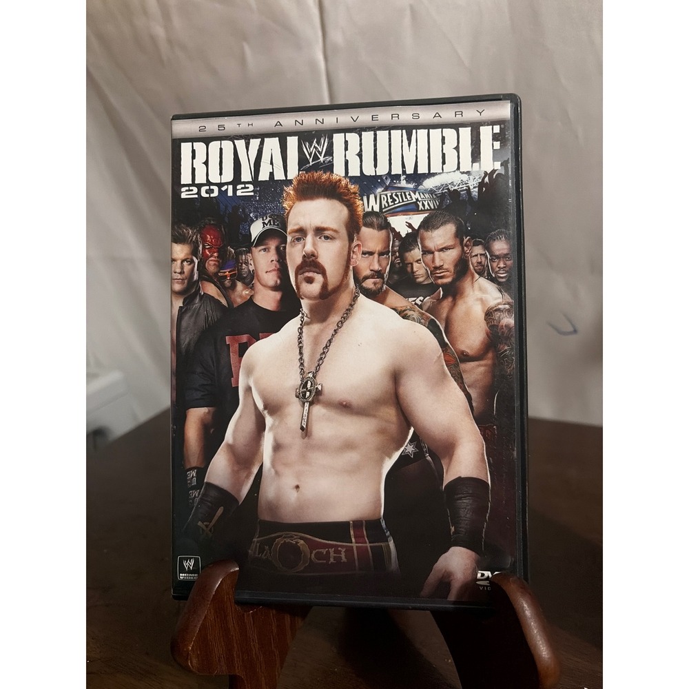 WWE Royal Rumble 2012 DVD 25th Anniversary Sheamus CM Punk‎ Excellent Condition